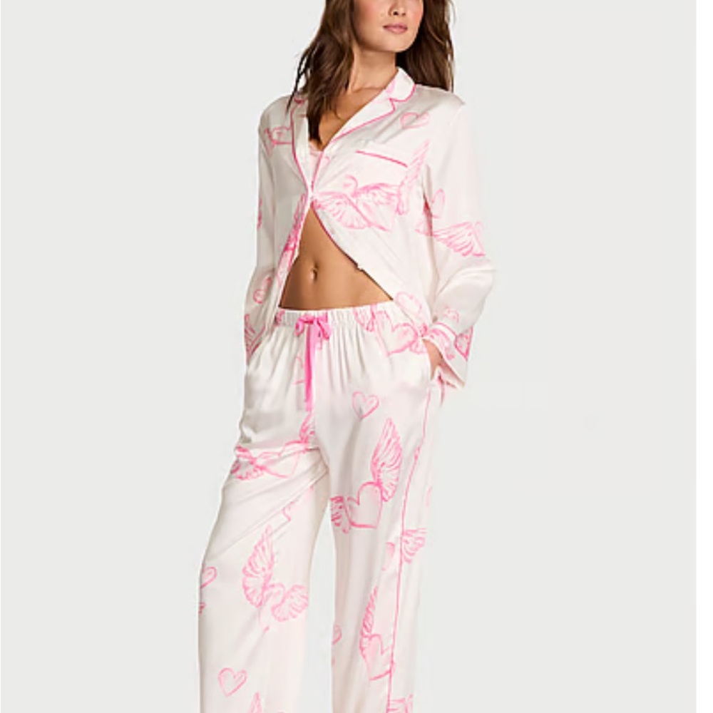 Victoria's Secret  Pajama Set Pretty blossom/coconut NWT